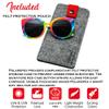 PolarSpex Toddler Sunglasses  Polarized UV Protection Cat Eye Sunglasses with Unbreakable Frame for Girls Age 2-8 view 2