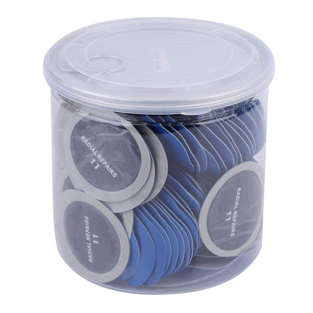 120PCS Tire Repair Patch, 43mm Repair Unit, Tyre Puncture Repair, Cold Patch, Tubeless Patches, Bikes Round Rubber Tire, Patches for Car Tires, for Bikes and Car