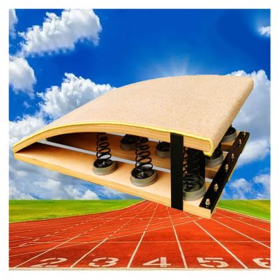 HAIXHX Hard Wood Gymnastics Springboard for Home, Vaulting High/Long Jump Flips Gymnastics Wushu Training, Adult Teens Sport Equipment