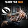 MANUEKLEAR Tricep Rope Cable Attachment Handles, Greater Range of Motion, Tricep Pull Down Rope for Push Downs, Crunches, Facepulls for Professional Gym (Black) view 3