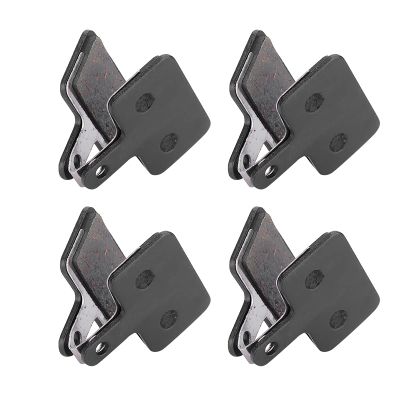 4 Pairs Bikes Brake Pads, Disc Brake Pads, Bikes Disc Brake Pads Replacement, Copper Semi Metal Bikes Disc Brake Pads for Mountain Bikes and Road Bikes