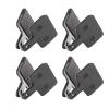 4 Pairs Bikes Brake Pads, Disc Brake Pads, Bikes Disc Brake Pads Replacement, Copper Semi Metal Bikes Disc Brake Pads for Mountain Bikes and Road Bikes