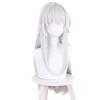 maysuwell Amine Game White Cosplay Wig Long Straight Hair Halloween,Christmas,Daily Fashion,Anime and Gaming Expo,Cosplay Show view 2