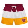 Vive La Fete Iona College Boy's Swim Trunks Kid Shorts - Toddler Boy Swimwear Quick Dry 4-Way Stretch Swimming Trunks view 1
