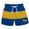 Vive La Fete UNIVERSITY of PITTSBURGH Boy's Swim Trunks Kid Shorts - Toddler Boy Swimwear Quick Dry 4-Way Stretch Swimming Trunks view 1