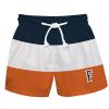 Vive La Fete CALIFORNIA STATE UNIVERSITY - FULLERTON Boy's Swim Trunks Kid Shorts - Toddler Boy Swimwear Quick Dry 4-Way Stretch Swimming Trunks view 1