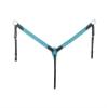 King Series Buckstitch Breastcollar Turquoise view 1