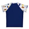 Splash About Kids UV Protection Rash Top Guard Vest (US, Age, 2 Years, 3 Years, Tug Boats) view 2