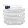 Pilipane Camping Water Container, Water Storage Containers with Spigot, Foldable Water Container, Portable Foldable Water Storage Carrier Jug, for Hiking Climbing, bpas Free(10L) view 1