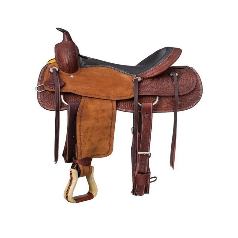 Silver Royal Red Rock All Around Saddle 15In