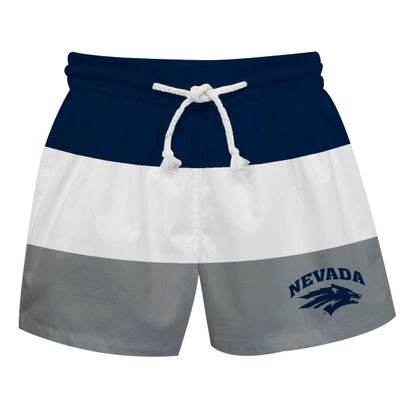 Vive La Fete North Carolina Wilmington - The U of Boy's Swim Trunks Kid Shorts - Toddler Boy Swimwear Quick Dry 4-Way Stretch Swimming Trunks