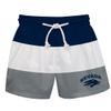 Vive La Fete North Carolina Wilmington - The U of Boy's Swim Trunks Kid Shorts - Toddler Boy Swimwear Quick Dry 4-Way Stretch Swimming Trunks view 1