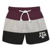 Vive La Fete Texas AM Aggies Boy's Swim Trunks Kid Shorts - Toddler Boy Swimwear Quick Dry 4-Way Stretch Swimming Trunks view 1