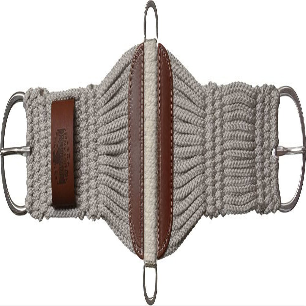 Mustang Bamboo Roper 27 Strand Cinch 30 Grey