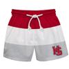 Vive La Fete HAMPDEN SYDNEY Boy's Swim Trunks Kid Shorts - Toddler Boy Swimwear Quick Dry 4-Way Stretch Swimming Trunks view 1