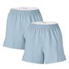 Soffe Juniors' Short, Blue Fog, Medium (2-Pack) view 1