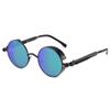 Classic Gothic Steampunk Sunglasses Men Women Vintage Round Glasses Driving view 1