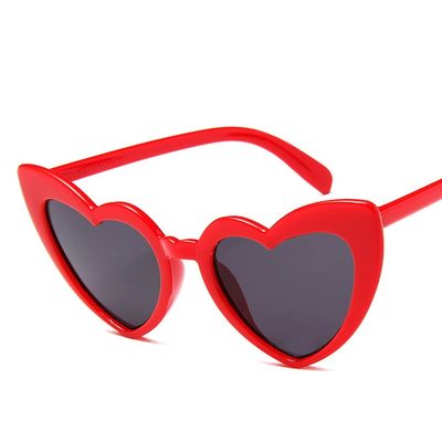 Heart Shaped Love Effects Sunglasses Unisex Glasses