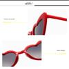 Heart Shaped Love Effects Sunglasses Unisex Glasses view 2