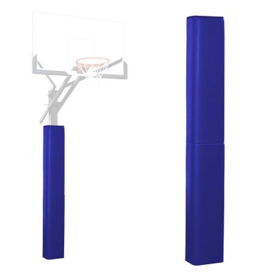 VANCL Heavy-Duty Pole Padding Outdoor Waterproof Durable Basketball Pole Pad Square UV-Resistant Pole Padding for Square Pole for Protection Blue (Fit 6x6 Inch Pole-5 Feet High)