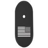 NDZ Performance Magazine Base Plate Finger Extension for Smith & Wesson CSX 9mm 10 Round  US Battle Flag, Laser Engraved Anodized Aluminum in Black view 1
