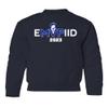 superhotapparel MVPIID Embiid 2023 Best Player Philadelphia Basketbal Youth Crewneck Sweatshirt (Navy, Youth X-Large) view 1
