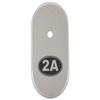 NDZ Performance Magazine Base Plate Finger Extension for Smith & Wesson CSX 9mm 10 Round  2A Second Amendment Emblem, Laser Engraved Anodized Aluminum in Silver view 1