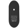 NDZ Performance Magazine Base Plate Finger Extension for Smith & Wesson CSX 9mm 10 Round  Bible John 15:13, Laser Engraved Anodized Aluminum in Black view 1