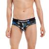 Low-Waisted Briefs (Camo red) view 3