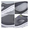 Men's Comfort Breathable Support Sports Sandals, Heelless Air Breathable Mesh Sport Sandals, High Elasticity Non-Slip Walking Shoes for Mens and Womens (D-White, adult, men, numeric_13, numeric, us_footwear_size_system, medium) view 3