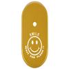 NDZ Performance Magazine Base Plate Finger Extension for Smith & Wesson CSX 9mm 10 Round Smile Wait for Flash Smiley, Laser Engraved Anodized Aluminum in Gold view 1