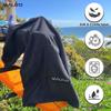 Malo'o Surf Poncho Changing Robe with Hood | Quick Dry Microfiber Wetsuit Changing Towel with Pocket for Surfing Poncho Men Women and Children view 4