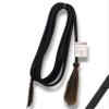Double Diamond 1/2 Treeline Mecate Rein | Handcrafted in The USA | Cowboy Mecate Reins (24 ft, Black) view 1