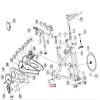 Rear Foot Stabilizer 1000412756 Work with HZ Fitness GR3 Indoor Cycle - FC060 Stationary Bike view 2