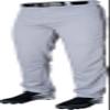 Rawlings | BP31SRP Baseball Pants | Youth Small | Piped - Grey / Black view 1