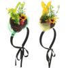 NOLITOY NOLITOY 2pcs Easter Party Bird Nest Headwear, Creative Rabbit Hairband for Weddings, Easter, Cosplay, Holiday Decorations view 1
