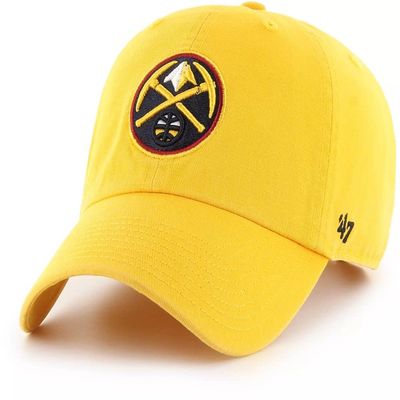 '47 Denver Nuggets Clean Up Adjustable Hat Gold