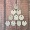 3/8 AR500 Steel Target Pack  Set of Ten 3 Round Reactive Shooting Targets  CNC Laser Cut for Rimfire & Light Rifle Calibers view 4