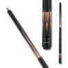 Action ACT156 Exotic Billiards Pool Cue Stick, Black with Maple & Cherry Points - 18oz view 2
