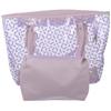 TENDYCOCO Clear Zippered Tote Bag with Inside Purse, Purple Dots Patterned Transparent Beach Handbag for Women, 16.92 X 11.02 X 5.11 Inch view 1