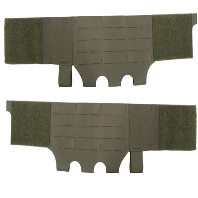 Tactical Cummerbund - Hook and Loop Attachment - Laser Cut MOLLE - 5.56 Storage Cells - Size Large 39"-47" (Ranger Green)