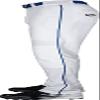 Rawlings | BP31SRP Baseball Pants | Youth X-Large | Piped - White / Royal view 2