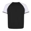 AIRNINE Men's Bandana Print Baseball Jersey Button Down Shirts (S to 5XL) (Black/White_J50, 3X-Large) view 2