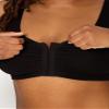 Fruit of The Loom Women's Front Closure Cotton Bra, Desert Dusk/Olive Night/Black, 34 view 3