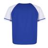 AIRNINE Men's Bandana Print Baseball Jersey Button Down Shirts (S to 5XL) (Blue/White_J50, Large) view 2