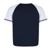 AIRNINE Men's Bandana Print Baseball Jersey Button Down Shirts (S to 5XL) (Navy/White_J50, 4X-Large) view 2