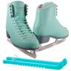 Jackson Classic JC380 Mint Figure Ice Skates - Womens 6 - Bundle with Skate Guards view 1