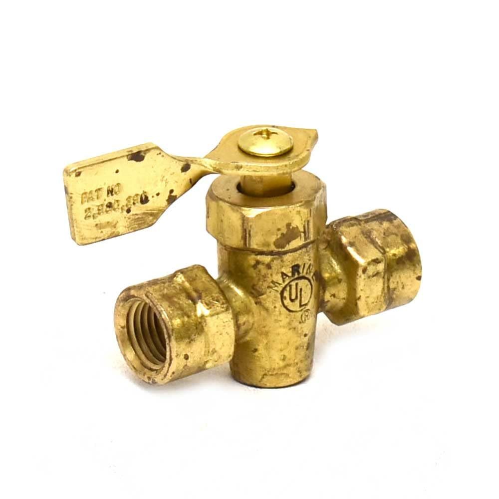 Moeller Boat Shut Off Valve 33303-10 | 1/2 Inch Female NPT Brass