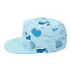 Boys and Girls Dinosaur Print Baseball Cap Adjustable Sun Hat Kids Fashion Cap Youth Hip Hop Caps (Light Blue, M) view 3