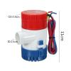 arik Bomba de agua de diafragma autocebante 1100GPH 12V Electric Marine Submersible Bilge Sump Water Pump with Switch for Boat Automatic Control Switch Combination Set view 2